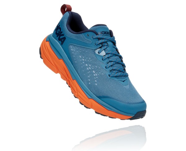 Hoka One One Challenger ATR 6 Mens UK - Blue Trail Running Shoes - WYEIZ8529